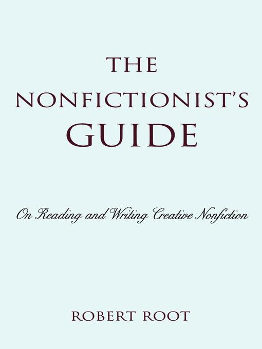 Cover image for The Nonfictionist's Guide